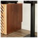AVCOM Short Hifi Cabinet, Walnut