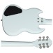 Epiphone Power Players SG Pack, Ice Blue back of body and neck 