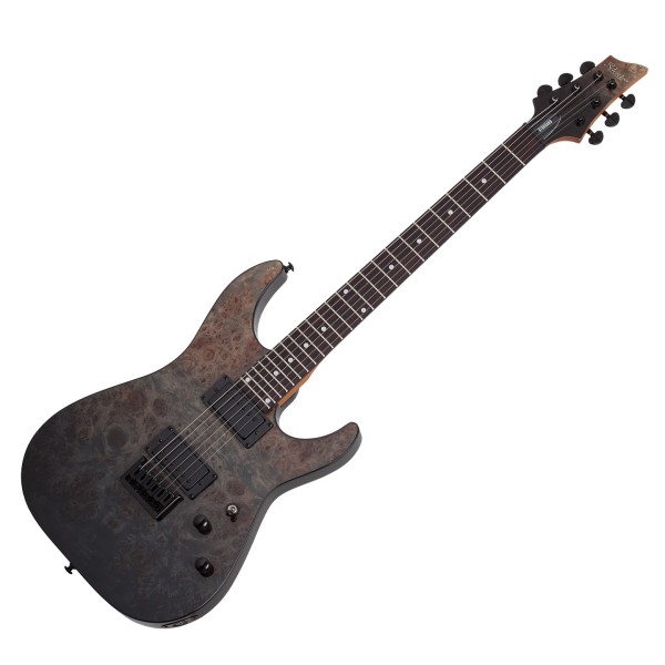 Schecter C-1 Standard Burl, Black Fade Burst