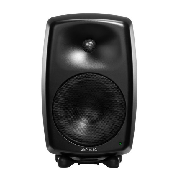 Genelec 8050B Professional Studio Monitors, Black (Single) - Front