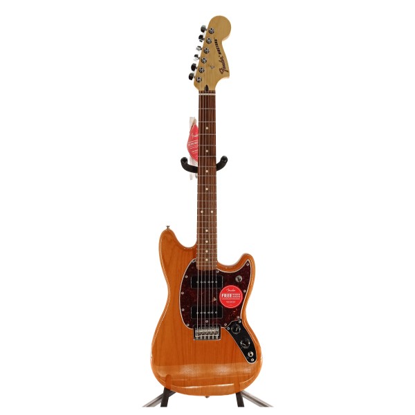 Fender Player Mustang 90 PF, Aged Natural - Ex Demo at Gear4music