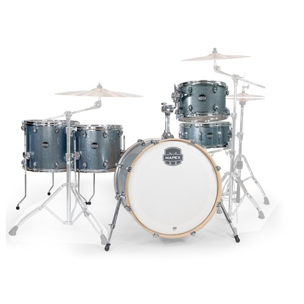 Mapex Mars Birch 22'' 5pc Crossover Shell Pack, Twilight Sparkle