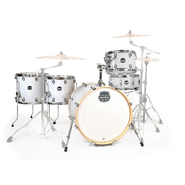 Mapex Mars Birch 22'' 5pc Crossover Shell Pack, Diamond Sparkle