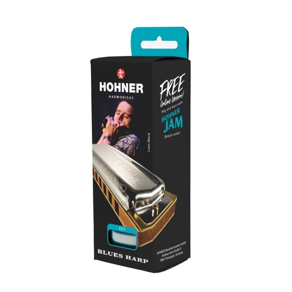 Hohner Blues Harp Major Diatonic Harmonica, E