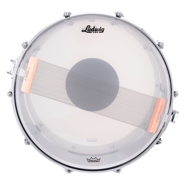 Ludwig 14" x 8" Cast Aluminium Slotted Coliseum Snare Drum