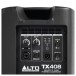 Alto Professional TX408 Active Speaker - Back, Top