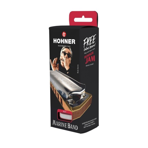 Hohner Marine Band 1896 Classic Harmonica, B