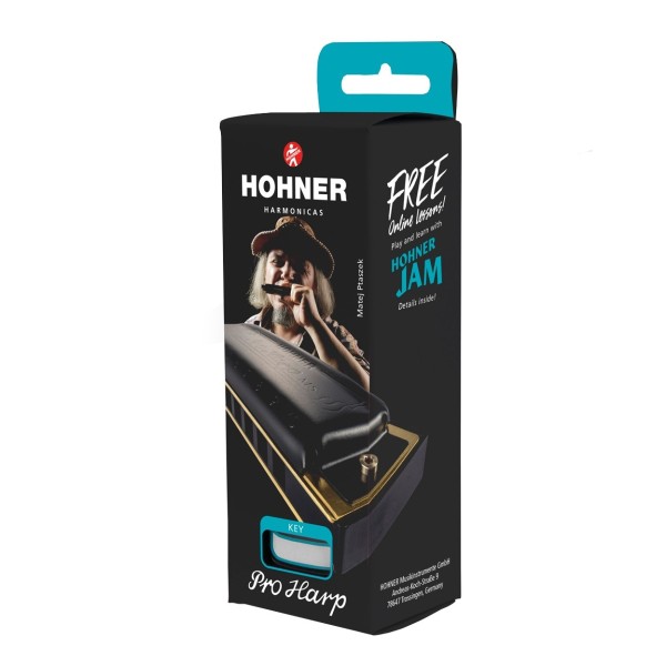Hohner Pro Harp MS Harmonica, D