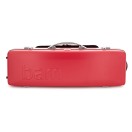 BAM Graffiti Hightech Oblong Violin Case, Raspberry Red & Silver - Nearly New