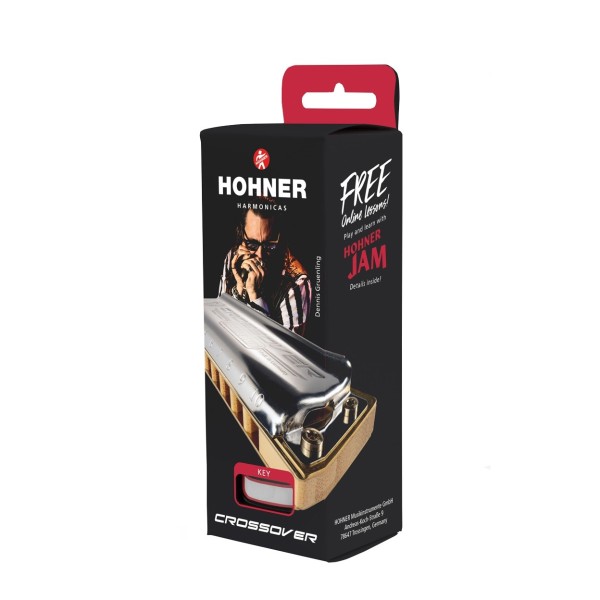 Hohner Marine Band Crossover Harmonica, D