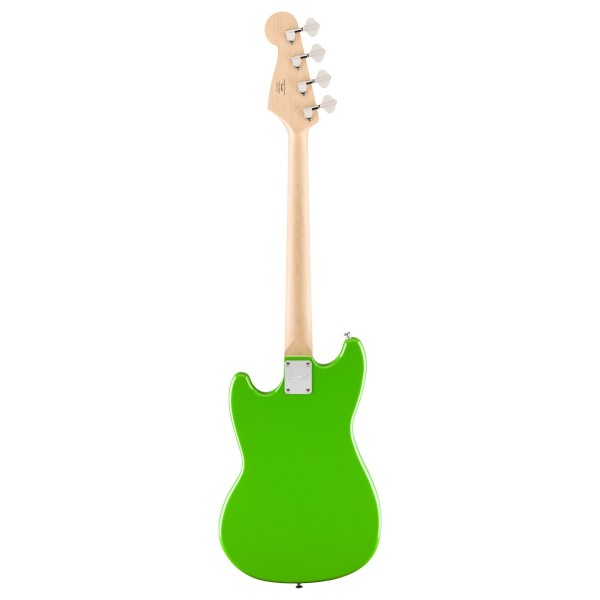 Squier FSR Squier Sonic Bronco Bass MN, Lime Green back 