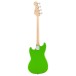 Squier FSR Squier Sonic Bronco Bass MN, Lime Green back 