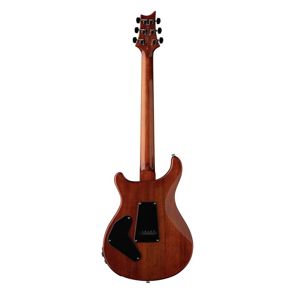 PRS SE Custom 24 Semi-Hollow Piezo, Orange Tiger Smokeburst - Back