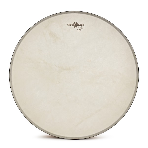 Gear4music Life Hand Drum 18 Inch, Synthetic Head