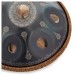 Gear4music Life Handpan 12 Notes D Kurd, Black Gold