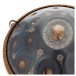 Gear4music Life Handpan 12 Notes D Kurd, Black Gold