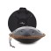 Gear4music Life Handpan 9 nut D Kurd z torbą transportową, czarny