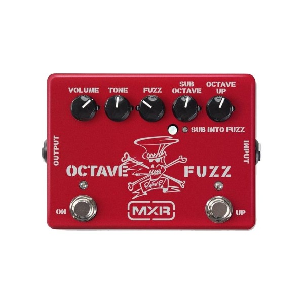 MXR SF01R Slash Octave Fuzz Ltd, Ruby Red