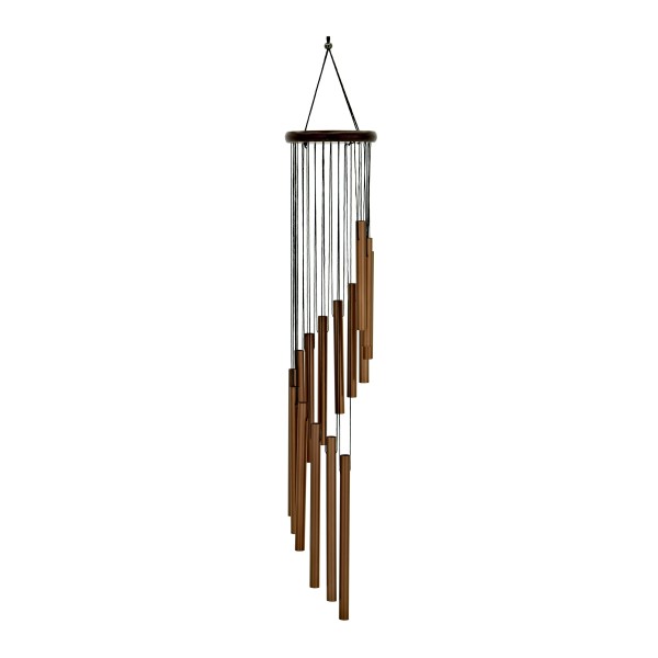 Gear4music Life 15 Notes Wind Chime, Bronze