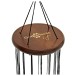 Gear4music Life 15 Notes Wind Chime, Bronze