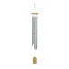 Gear4music Life 5 Notes Wind Chime, Silver