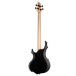 ESP LTD F-204, Black Satin - back