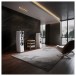SVS Ultra Evolution Pinnacle Floor Standing Tower Loudspeaker (pair), Black Ash - white lifestyle 