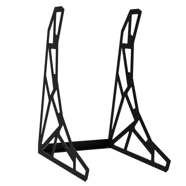 N-Rack 5-Tier Synth Rack - Angled 2