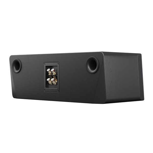 SVS Ultra Evolution Centre Loudspeaker, Black Ash - Rear view and binding posts
