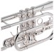 Besson BE120 Prodige Cornet, Silver Plated