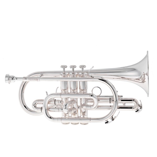 Besson BE120 Prodige Cornet, Silver Plated