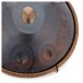 Gear4music Life Handpan 10 Notes D Kurd, Black Rainbow