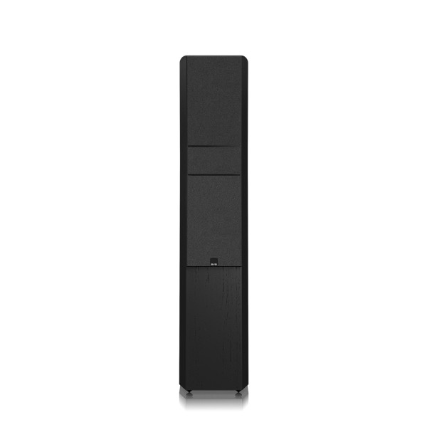 SVS Ultra Evolution Titan Floor Standing Tower Loudspeaker (Pair), Black Ash - front grille on 