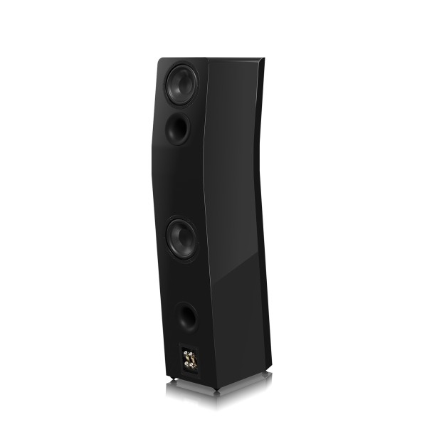 SVS Ultra Evolution Titan Floor Standing Tower Loudspeaker (pair), Piano Gloss Black - rear 