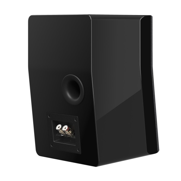 SVS Ultra Evolution Nano Bookshelf Loudspeaker (Pair), Piano Gloss Black - Rear view