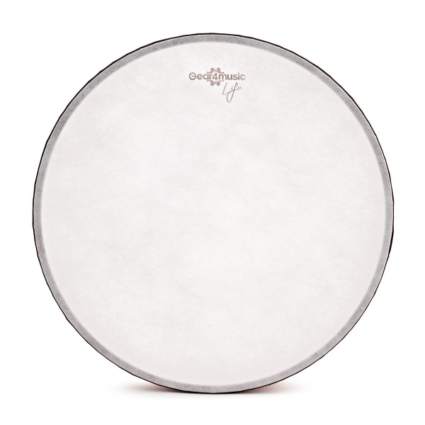 Gear4music Life Hand Drum 15 Inch, Goatskin Head