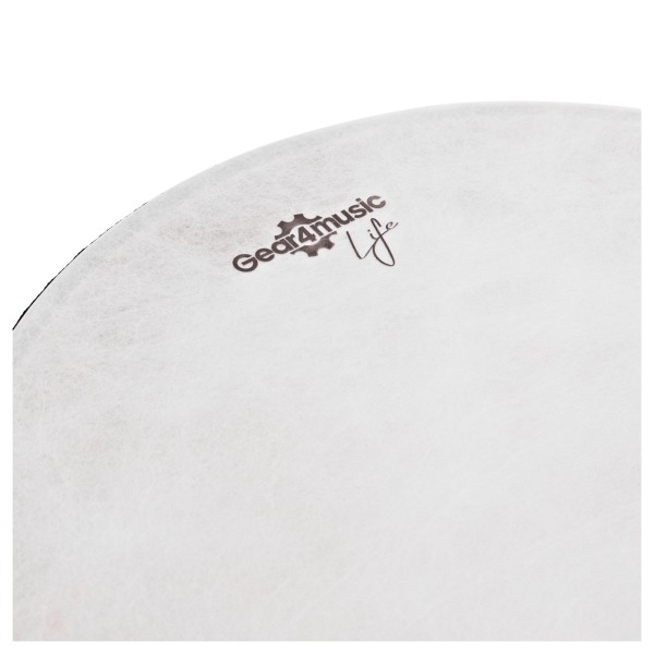 Gear4music Life Hand Drum 15 Inch, Goatskin Head