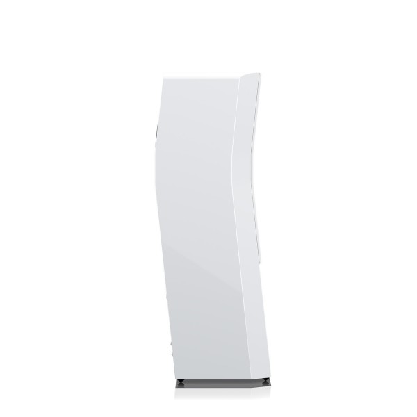 SVS Ultra Evolution Tower Floor Standing Loudspeaker (pair), Piano Gloss White - side profile 