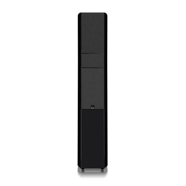 SVS Ultra Evolution Tower Floor Standing Loudspeaker (pair), Piano Gloss Black - front profile grille on 