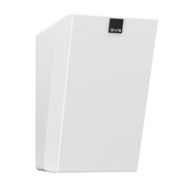 SVS Ultra Evolution Elevation Loudspeakers (Pair), Piano Gloss White - Wall mounted, downward firing height channel
