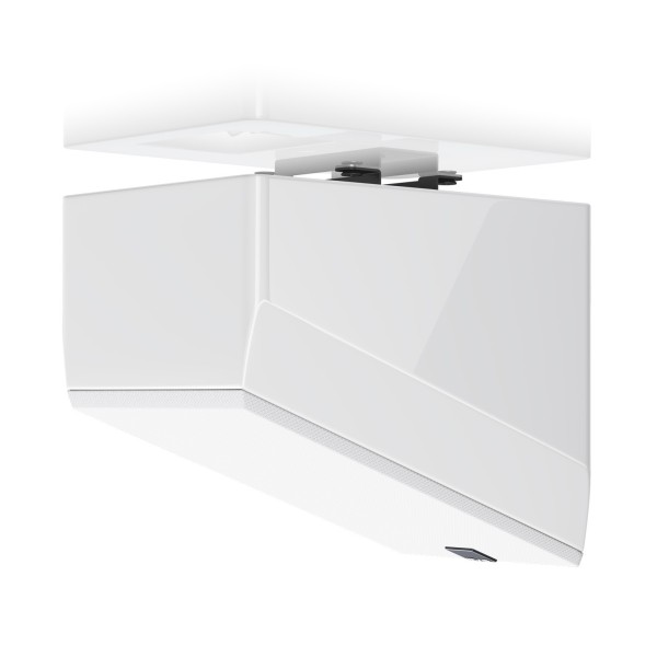 SVS Ultra Evolution Elevation Loudspeakers (Pair), Piano Gloss White - Ceiling mounted, downward firing height channel
