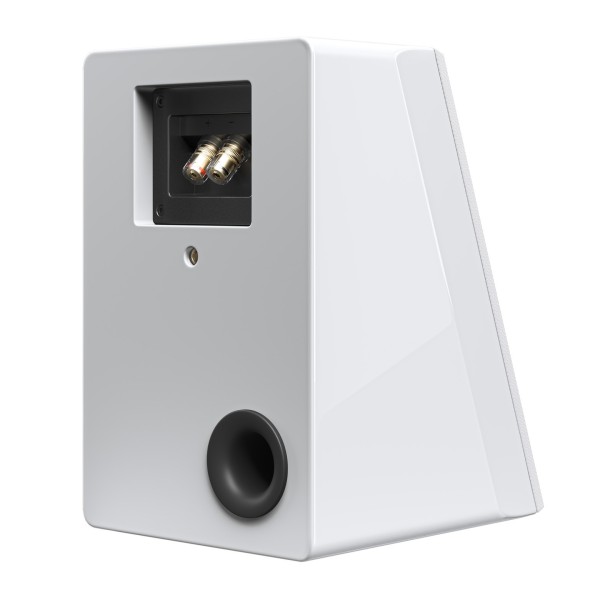 SVS Ultra Evolution Elevation Loudspeakers (Pair), Piano Gloss White - Rear view