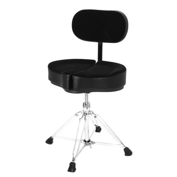 Ahead Spinal G Saddle Black Top with 4 Leg Base And Backrest