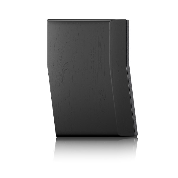 SVS Ultra Evolution Bookshelf Loudspeaker (pair), Black Ash - side profile 