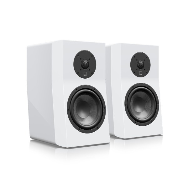 SVS Ultra Evolution Bookshelf Loudspeaker (pair), Piano Gloss White pair no grille 