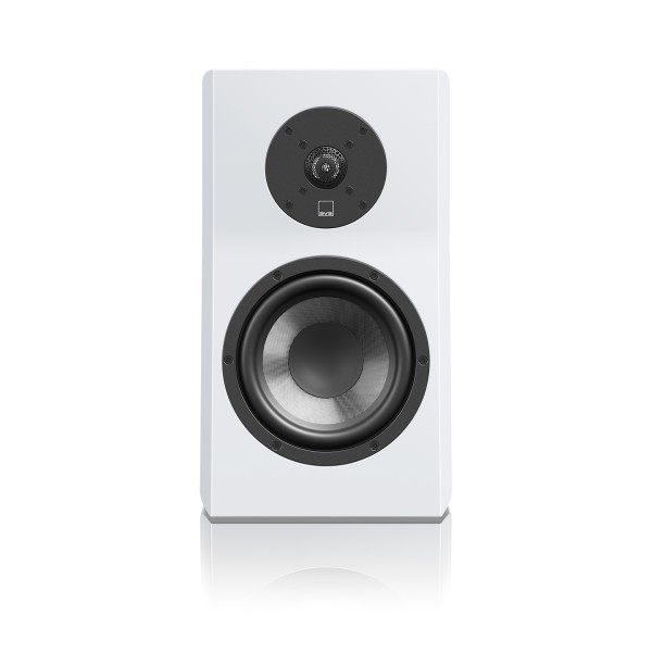 SVS Ultra Evolution Bookshelf Loudspeaker (pair), Piano Gloss White - face no grille 