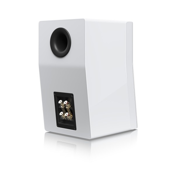SVS Ultra Evolution Bookshelf Loudspeaker (pair), Piano Gloss White - rear 