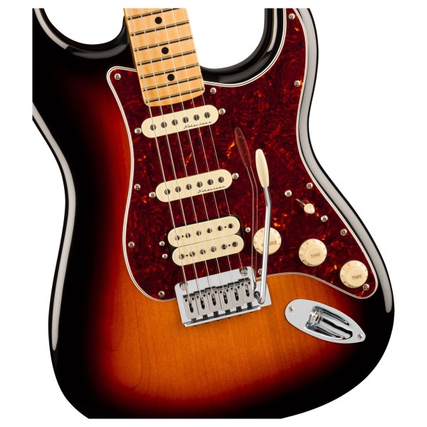 Fender Player II Modified Stratocaster HSS MN, 3-Color Sunburst body 