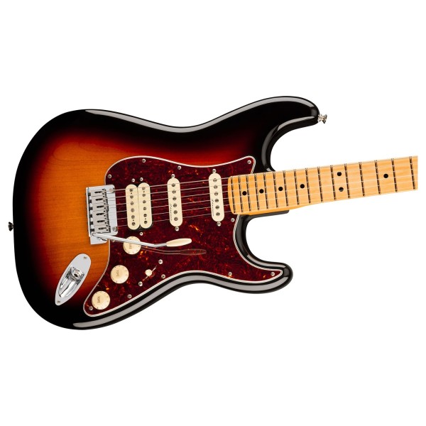 Fender Player II Modified Stratocaster HSS MN, 3-Color Sunburst body and neck 