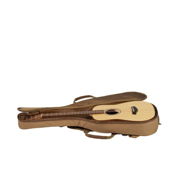Taylor Baby Gig Bag, Tan - In Use